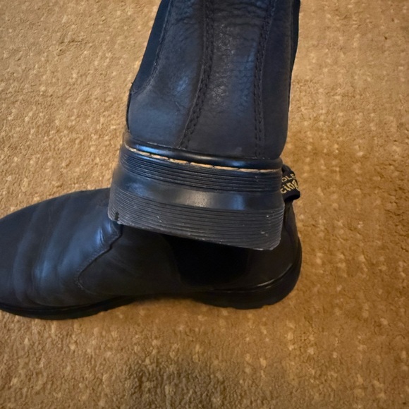 Dr. Martens HARDIE II LEATHER CHELSEA WORK BOOTS Black - Picture 10 of 10